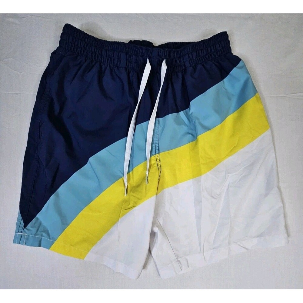 CHUBBIES Swim Trunks Men's Size Large Blue The Shore Enoughs Shorts NEW W/O TAG